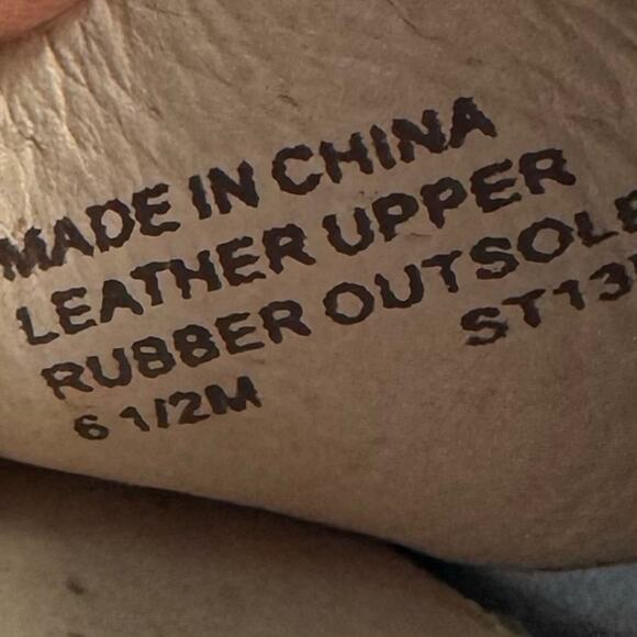 MICHAEL KORS Gray Leather Heeled Booties Boots Size 6.5 - Picture 9 of 10